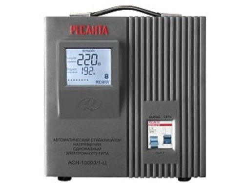 Стабилизатор напряжения Ресанта АСН-10000/1-Ц, до 10кВт картинка